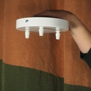 Ceiling cap - White (3 or 9 outputs) (New)