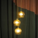 Hanging light ‘Hank’ in textured glass