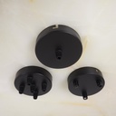 Ceiling cap - Black (1,3 or 5 outputs) (New)