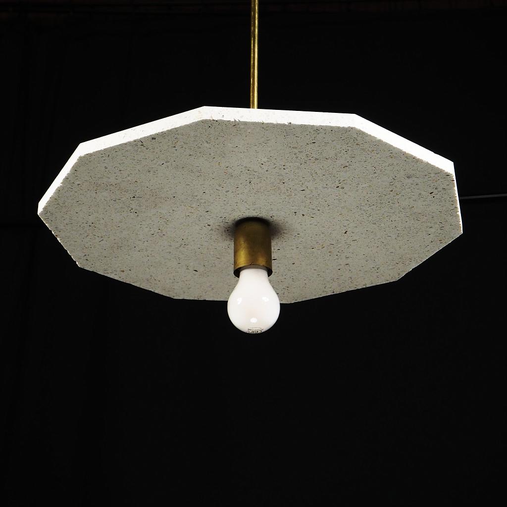 Hanging light 'Aurore 50' (decagon)