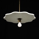 Hanging light 'Aurore 50' in terrazzo ‘Vetisol Cristo’ (Waves)
