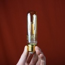 Bulb - LEDVANCE Vintage 1906 LED E27 Tube T28.5 Gold 2.5W 200lm 2000K (New)