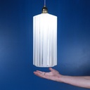Hanging light in glass (ca. 1950)