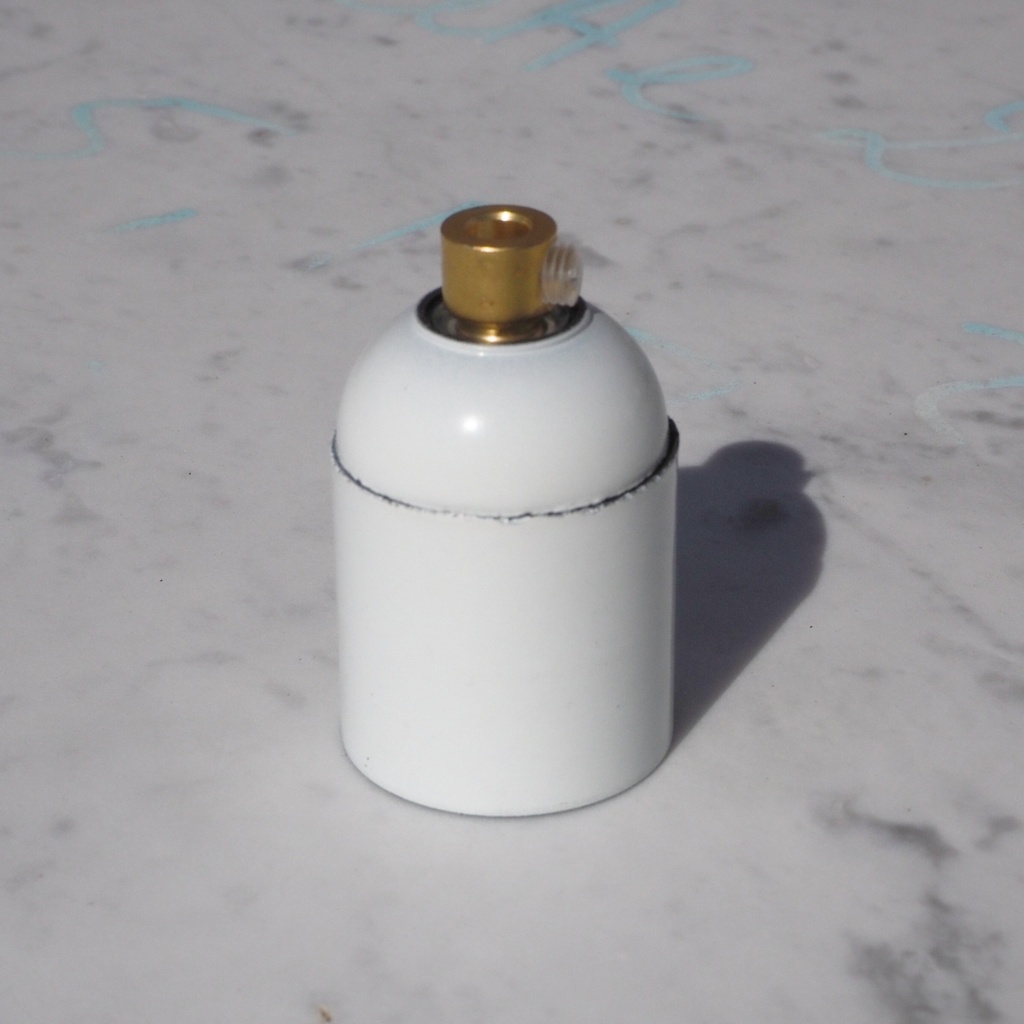 Bakelite and Brass E27 socket (New)