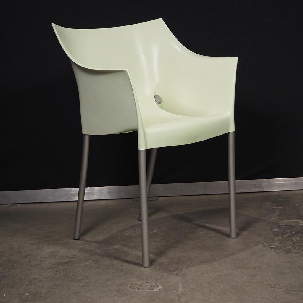 Armchair 'Dr. NO' by Philippe Starck for Kartell (ca. 1997) - Pistachio green