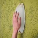 Wall light 'Dino MI5481' by Milan - Gold