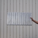 Shelf panel in galvanized steel for shelf 'Super 1-2-3' by Metalsistem (L. 89 cm)