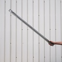 Beam in galvanized steel for shelf 'Super 1-2-3' by Metalsistem (L. 119,5 cm)