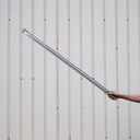 Beam in galvanized steel for shelf 'Super 1-2-3' by Metalsistem (L. 134,5 cm)