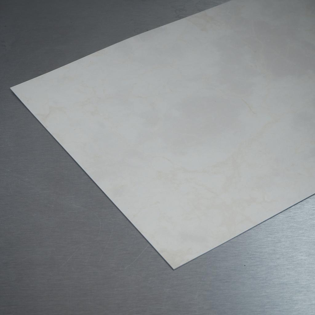 Luxury vinyl flooring by Adore - White marble (5.3 m2)
