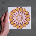 Wall tile by Villeroy & Boch (ca. 1970) - Orange