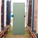 Door in painted solid wood (H. 239 x W. 90 cm) - Left