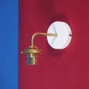 Wall sconce in brass (Screws) (New)