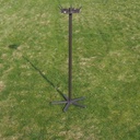 Coat rack in powder coated steel by Drisag (ca. 1980) - H. 172 cm