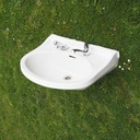 Bathroom sink in glazed ceramic by Ideal Standard