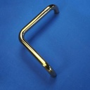 Door pull handle in stainless steel by Linea Bertomani