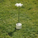 Coat & umbrella rack by Paolo Orlandini & Roberto Lucci for Velca Legnano - Cream