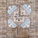 Ceramic tiles by Saint Ghislain (14 x 14 cm) - Sold per m2