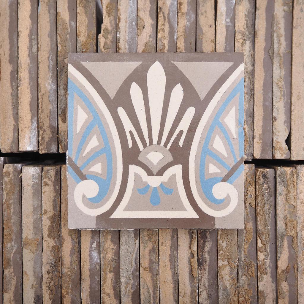 Ceramic tile by Saint Ghislain (14 x 14 cm) - Sold per tile