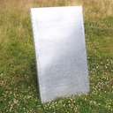 Galvanized steel panel from shelves by Bito (130 x 80 cm)