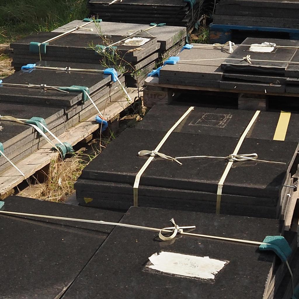 Black granite slabs (various sizes) - Only available in our physical shop