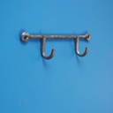 Double hook in steel