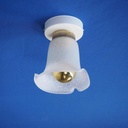 Wall/Ceiling light 'Fairuz' in frosted glass