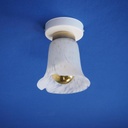 Wall/Ceiling light 'Emile' in frosted glass