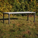 Office desk 'Project' by Drisag (200 x 80 cm) - Anthracite