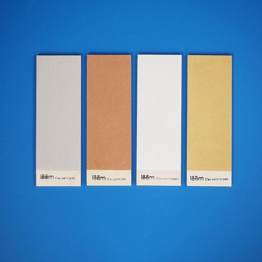Clay paint sample Léém by BC materials (7 x 21 cm)
