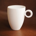 Porcelain mug 'Sastrugi' by Nedda El-Asmar for Serax