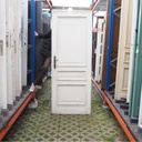 Painted door in solid oak (H. 236 cm x W. 91 cm) - Right