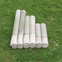 Interlocking palisade pole in recycled plastic by Govaplast (various lengths)