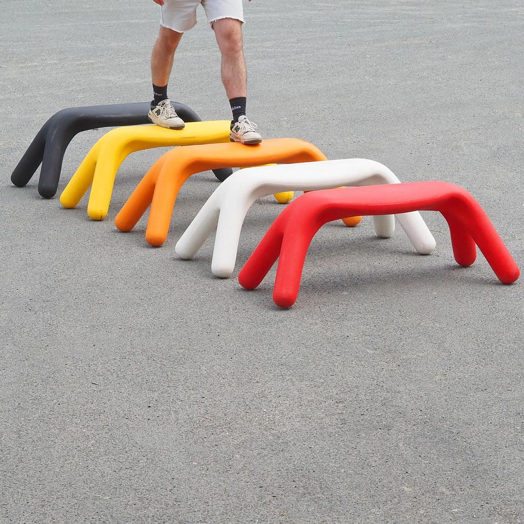 Bench 'Atlas' by Giorgio Biscaro for Slide (various colors)
