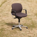 Office armchair 'FS 211/8' by Klaus Franck & Werner Sauer for Wilkhahn (ca. 1980) - Brown