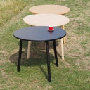 Round table 'Paddle' by Benoit Deneufbourg for Cruso (ø 90 cm)