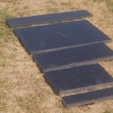 Black granite slabs - Only available in our physical shop