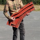 Wooden mould from the Durobor glass factory