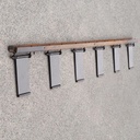 Structural ceiling profile in steel by Christophe Gevers from the Générale de Banque (L. 278 cm)