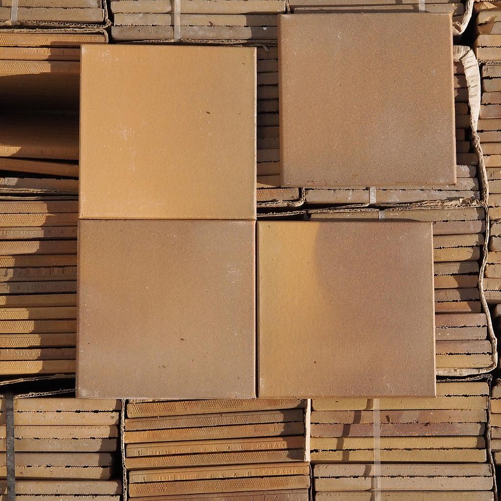 Terracotta floor tiles by Koramic (19,5 x 19,5 cm) - Sold per m2