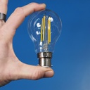 Bulb - LEDVANCE Classic LED B22d Pear A60 Clear 5.9W 806lm 2700K, Dimmable (New)