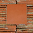 Red ceramic tiles by Wasserbillig (15 x 15 cm) - Sold per m2