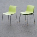Stackable chair 'Catifa 46' by Lievore Altherr Molina for Arper (2004) - Green