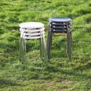 Stool 'Trio' by Robert de le Roi for Kusch+Co