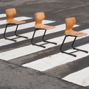 Stackable chair in pagwood by Pagholz