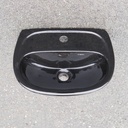 Sink in glazed porcelain by Sphinx - Black