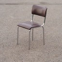 Chair by Unic Design - Brown synthetic leather