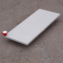 Shelf panel by Mecalux in grey epoxy powder coated steel  (97 x 39,5 cm)