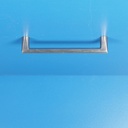 Cabinet handle in stainless steel by Furnipart