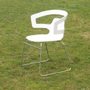 Stackable armchair 'Segesta Sledge' by Alfredo Häberli for Alias (2003)